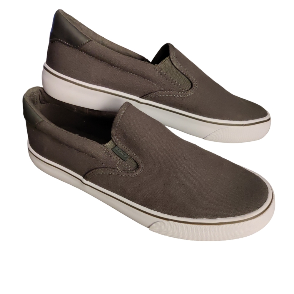 Lugz Clipper Comfort Slip On Sneakers, Men's Gray Size 11 New Without Tags